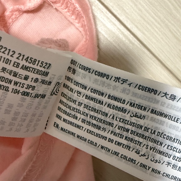 3/$10 Hollister Men's Light Pink Short Sleeve Tee - Picture 4 of 7